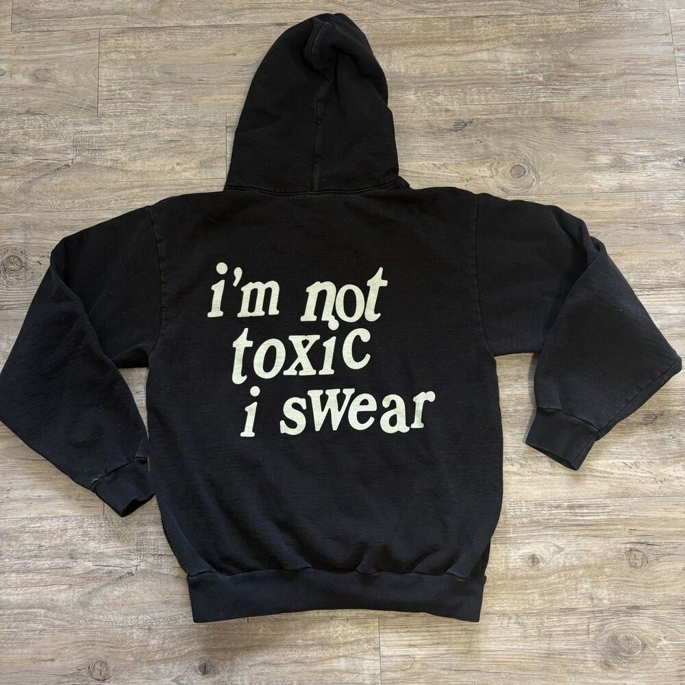 Clinton Kane Hoodie  I’m Not Toxic I swear Heavyweight Medium